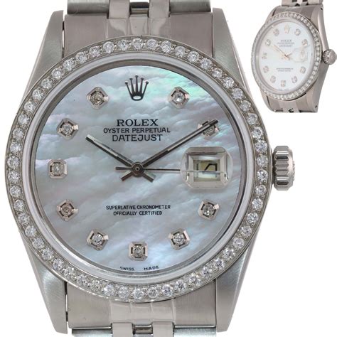 Rolex Datejust 36 diamond bezel